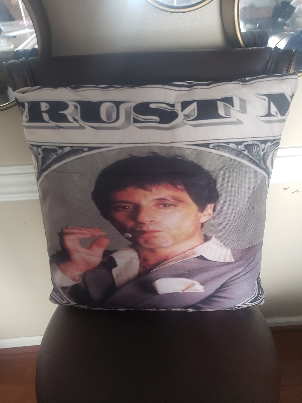 Scarface 2 Sided Themed Pillow Case With Insert